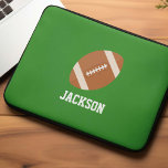 Capa Para Notebook Crianças Personalizadas Do Ventilador De Futebol<br><div class="desc">Fã de futebol,  design de crianças personalizadas.</div>