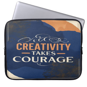 Capa Para Notebook Criatividade é cortesia