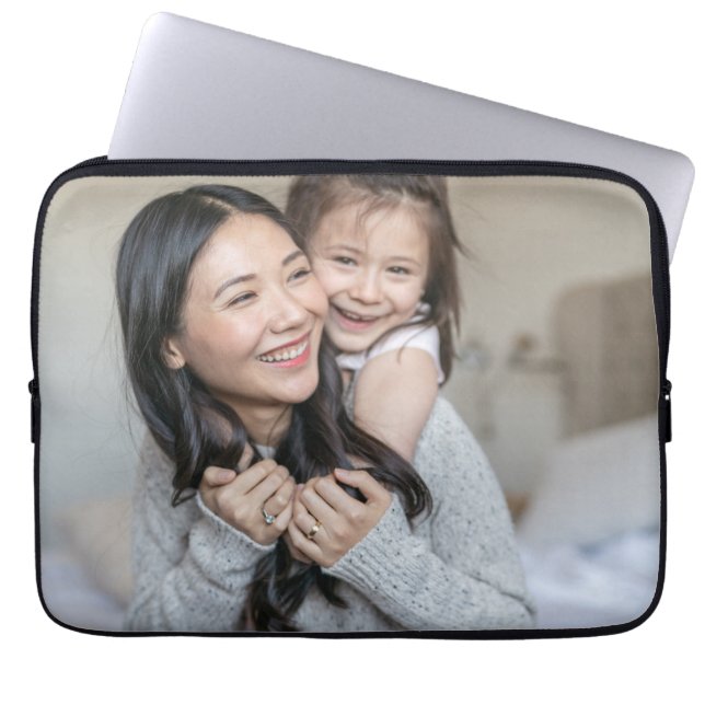 Capa Para Notebook Crie Seu Próprio Foto Personalizado Mãe e Eu (Frente)