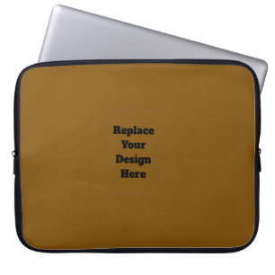 Capa Para Notebook Crie seu próprio marrom