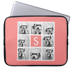 Capa Para Notebook Crie seu próprio Monograma Personalizado de Colag