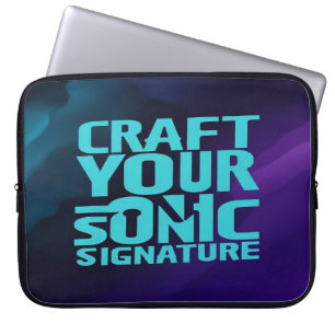 Capa Para Notebook Crie Sua Assinatura Sonora