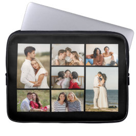 Capa Para Notebook Crie Sua Própria Colagem de 7 Fotos