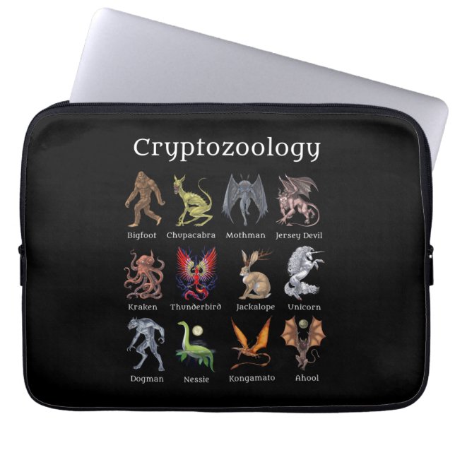 Capa Para Notebook Criptozoologia Criptide Criptozoologia (Frente)