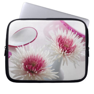 Capa Para Notebook Crisântemos
