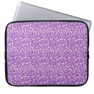 Capa Para Notebook Cristal Druzy - orquídea leve