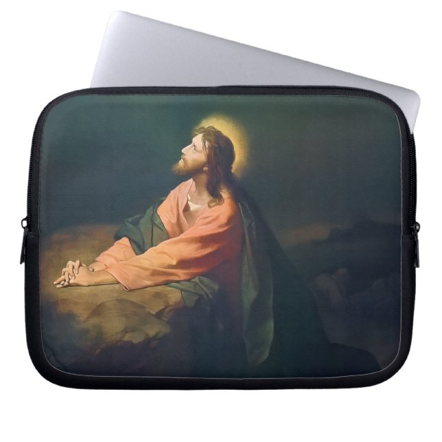 Capa Para Notebook Cristo Orando no Jardim do Getsêmani (Frente)