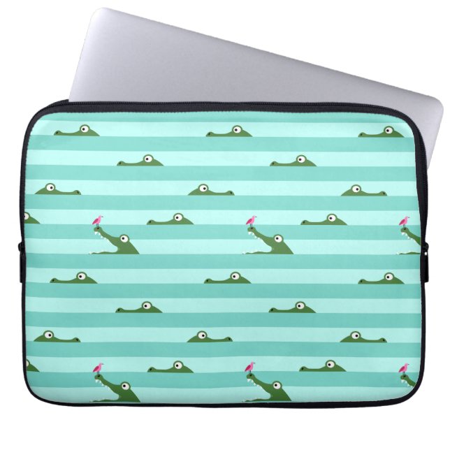 Capa Para Notebook Crocodilo (Frente)