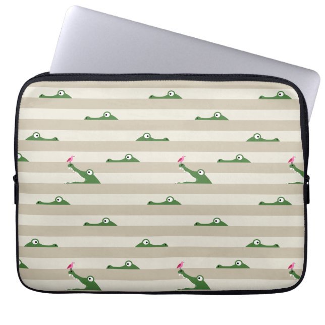 Capa Para Notebook Crocodilo (Frente)