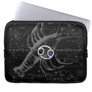 Capa Para Notebook Cromo como Cancer - Sinal Zodiac em Hevelius