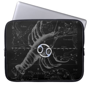 Capa Para Notebook Cromo como Cancer - Sinal Zodiac em Hevelius