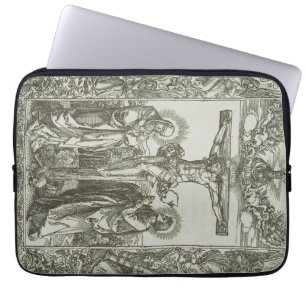 Capa Para Notebook Crucificação medieval de Jesus Cristo