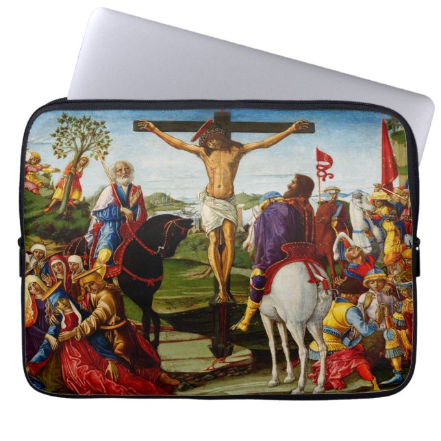 Capa Para Notebook Crucificação por Benvenuto di Giovanni (Frente)