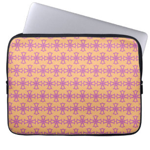 Capa Para Notebook Cruz Cristã Rosa