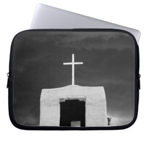 Capa Para Notebook Cruz na igreja mais antiga, San Miguel, Santa Fe,