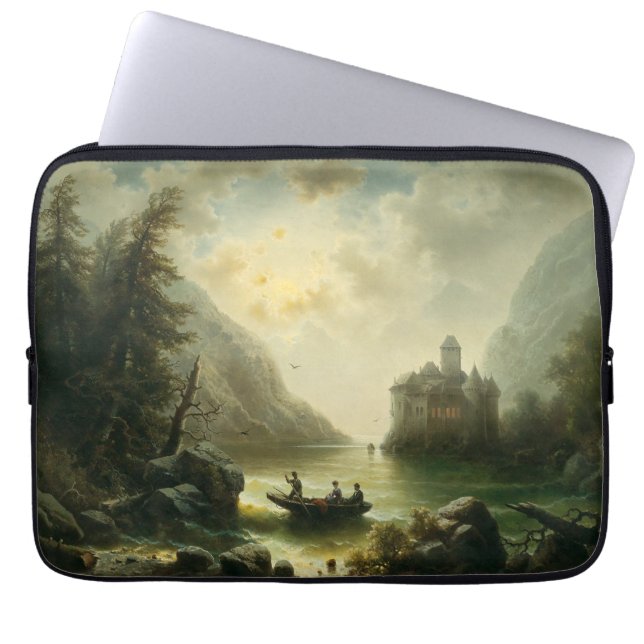 Capa Para Notebook Cruzando em uma Noite Luz - Albert Rieger (Frente)