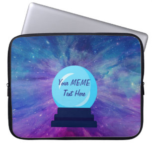 Capa Para Notebook Crystal Ball Cria seu próprio MEME