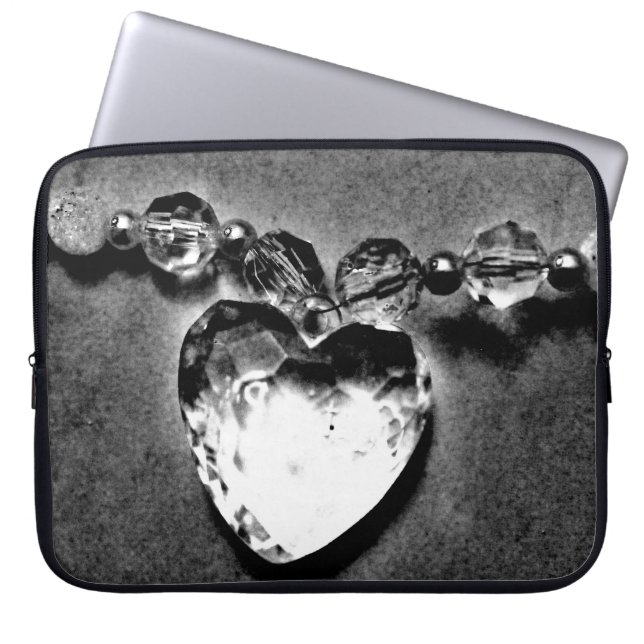 Capa Para Notebook Crystal Heart (Frente)