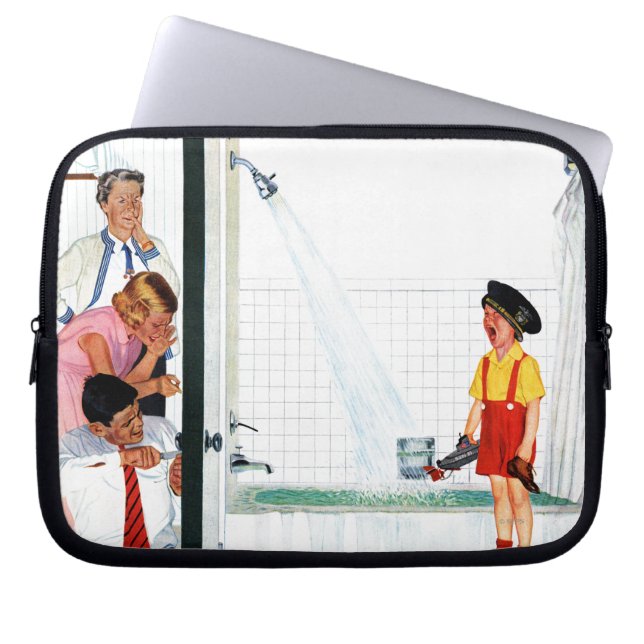 Capa Para Notebook Cuba de transbordamento (Frente)