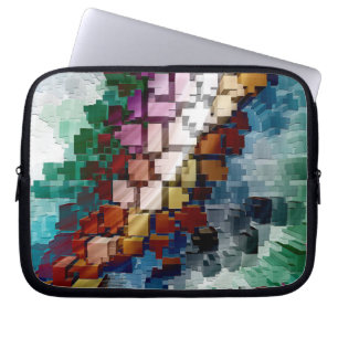 Capa Para Notebook Cubo Centrado