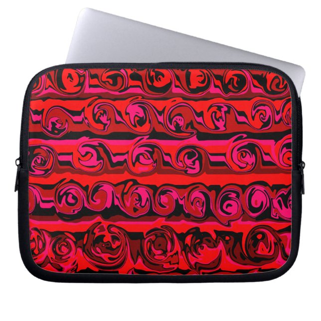 Capa Para Notebook Cuckoo Abstrato Swirl (Frente)