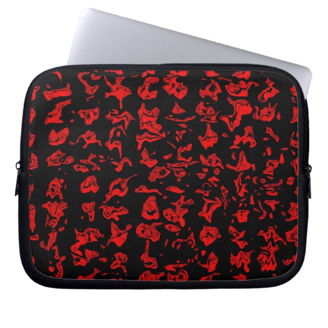 Capa Para Notebook Cuckoo Marbled Abstrato (Frente)