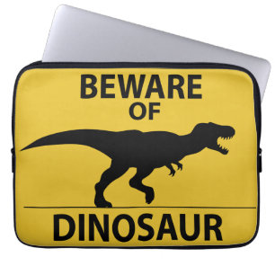 Capa Para Notebook Cuidado com o dinossauro