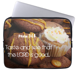 Capa Para Notebook Cupcake e biscoitos