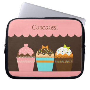 Capa Para Notebook Cupcakes - a bolsa de laptop