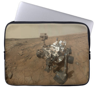 Capa Para Notebook Curiosidade Rover Na Superfície De Marte.