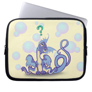 Capa Para Notebook Curioso dragão de mentira~