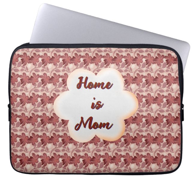 Capa Para Notebook Custom and personalized mother's day floral gift  (Frente)