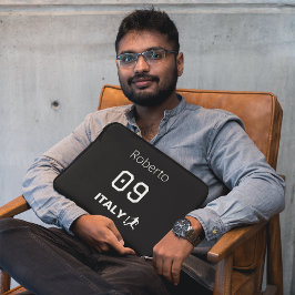 Capa Para Notebook Custom Italy National Soccer Professional Mono