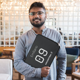 Capa Para Notebook Custom Monochromatic Argentinian National Team 