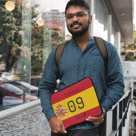 Capa Para Notebook Custom Spain National Soccer Graphic Athlete