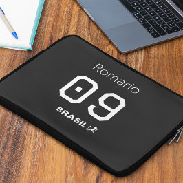 Capa Para Notebook Customizable Brasil Seleção Personalized Gear