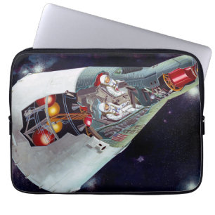 Capa Para Notebook Cutaway, Uma Nave Espacial Gemini De Duas Pessoas 
