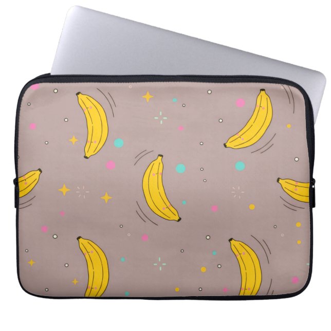 Capa Para Notebook Cute Banana All-Over Print (Frente)