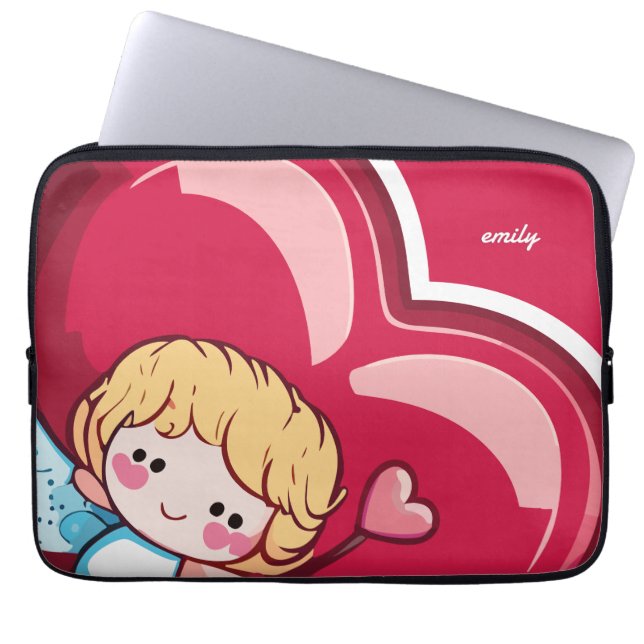 Capa Para Notebook Cute Cupido (Frente)
