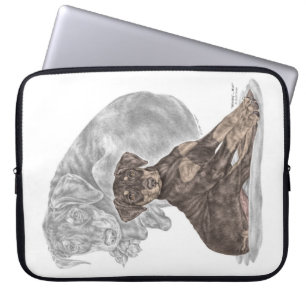 Capa Para Notebook Cute Doberman Pinscher Puppy