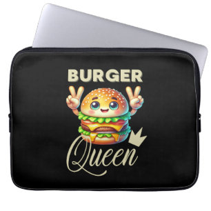 Capa Para Notebook Cute Kawaii Hamburger
