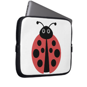 Capa Para Notebook Cute Ladybug