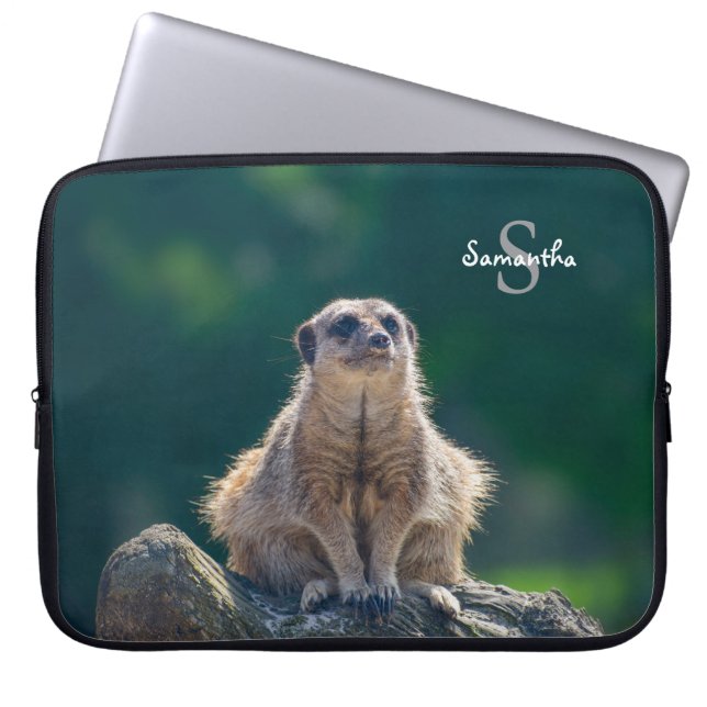 Capa Para Notebook Cute Little Meerkat (Frente)