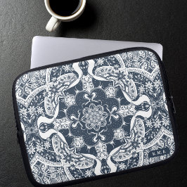 Capa Para Notebook Cute Skunks Mandala