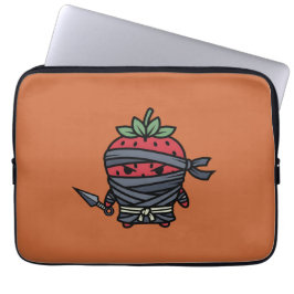 Capa Para Notebook Cute Strawberry Ninja Assassin Japanese Pop Art