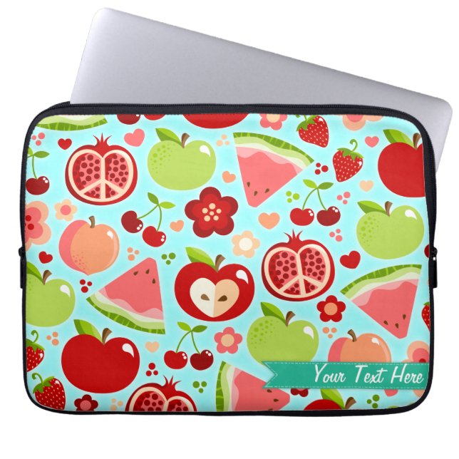 Capa Para Notebook Cutie Fruities (Frente)
