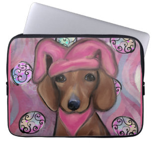 Capa Para Notebook Dachshund