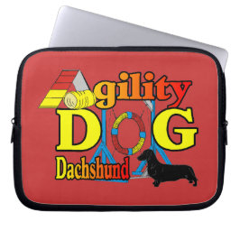 Capa Para Notebook Dachshund_Agilidade