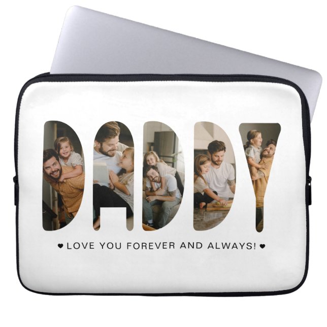 Capa Para Notebook DADDY Photo Letters (Frente)