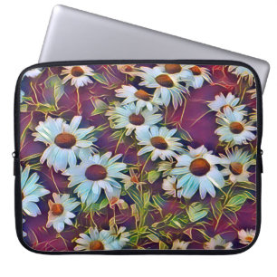 CAPA PARA NOTEBOOK DAISES  